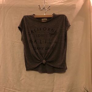 Basic gray tee